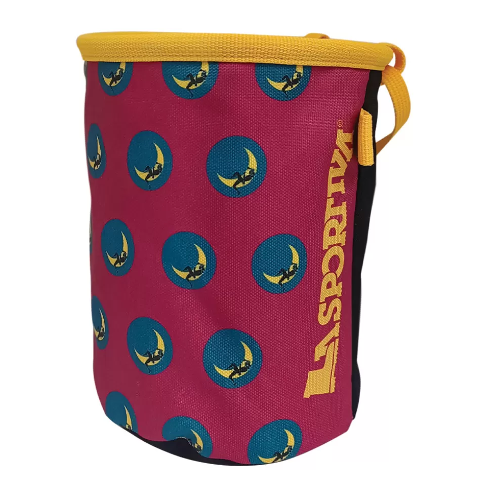 Accessories | Accessories^La Sportiva CLIMBING ON THE MOON CHALK BAG Carbon/Giallo