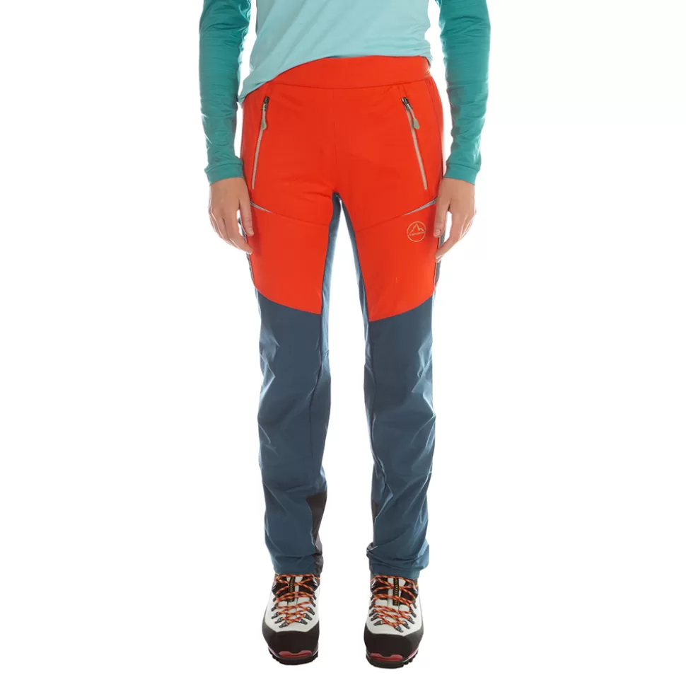 Pants | Sale^La Sportiva IKARUS PANT W Storm Blue/Cherry Tomato