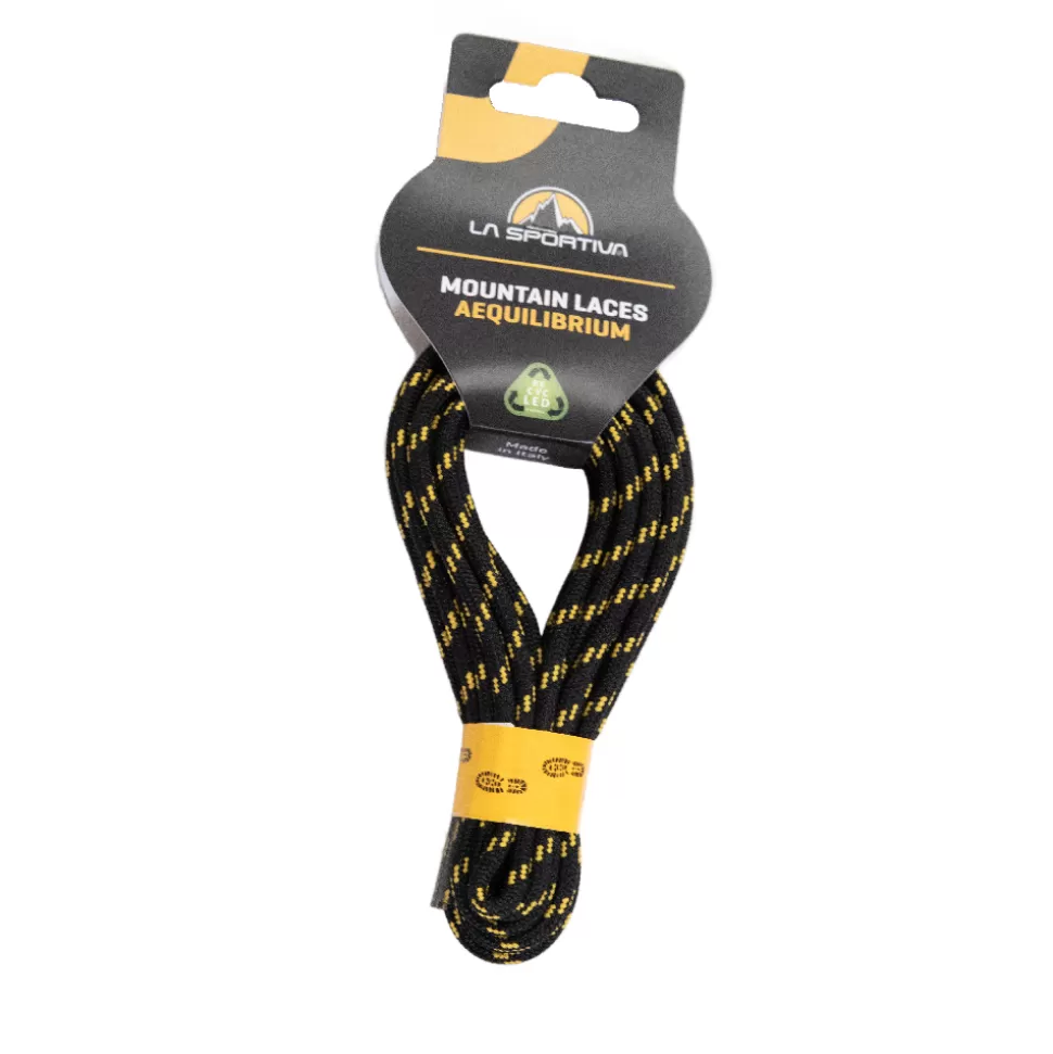 Accessories^La Sportiva MOUNTAIN AEQUILIBRIUM LACES Black/Malibu Blue
