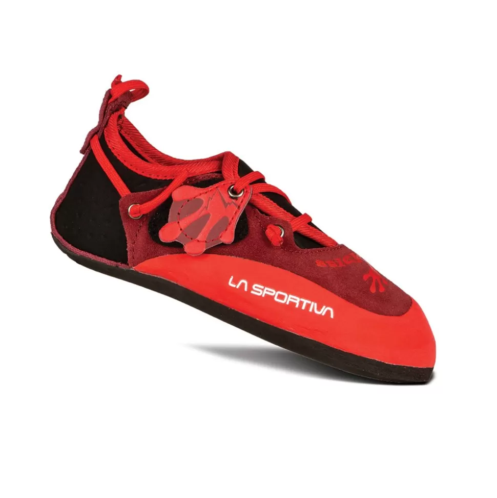 Kids'^La Sportiva STICKIT Chili/Poppy