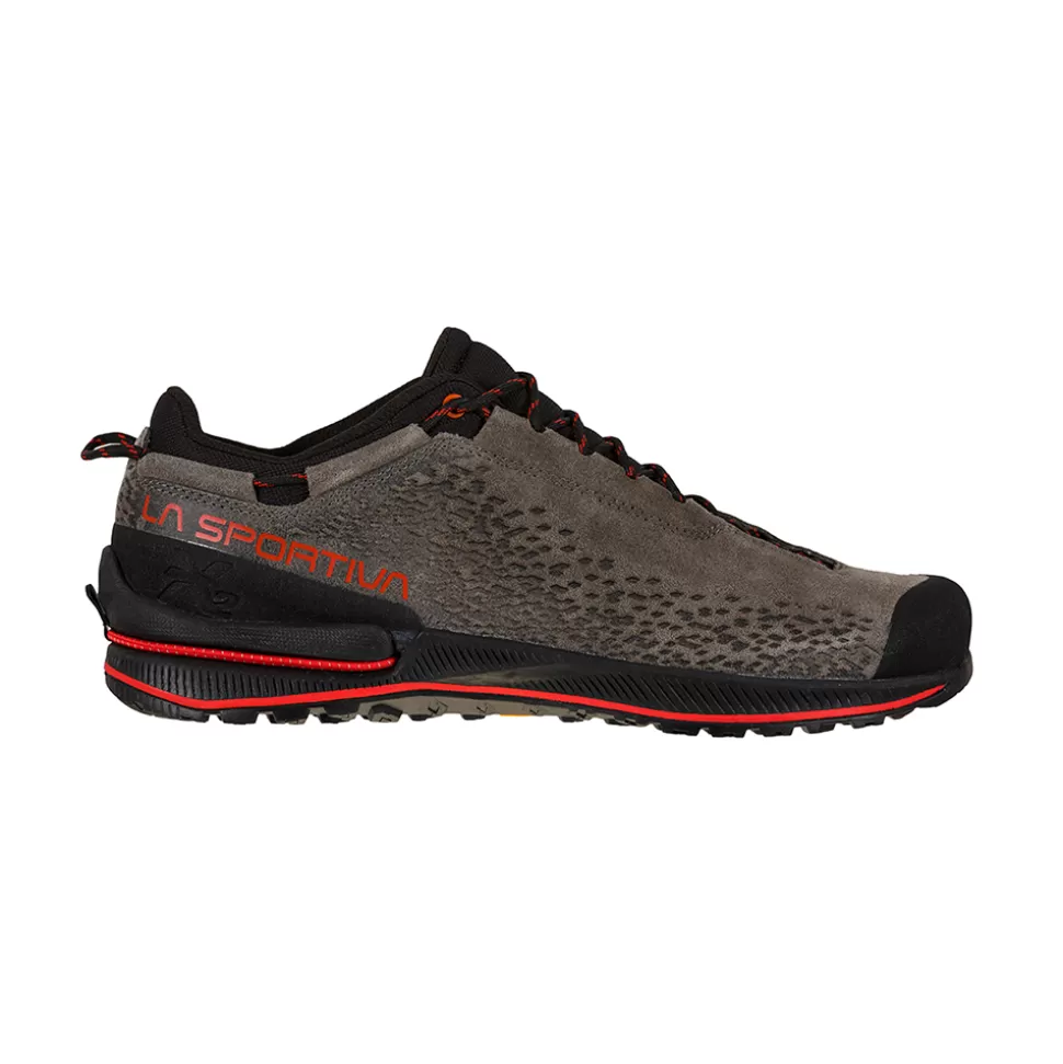 Approach^La Sportiva TX2 EVO LEATHER Carbon/Goji