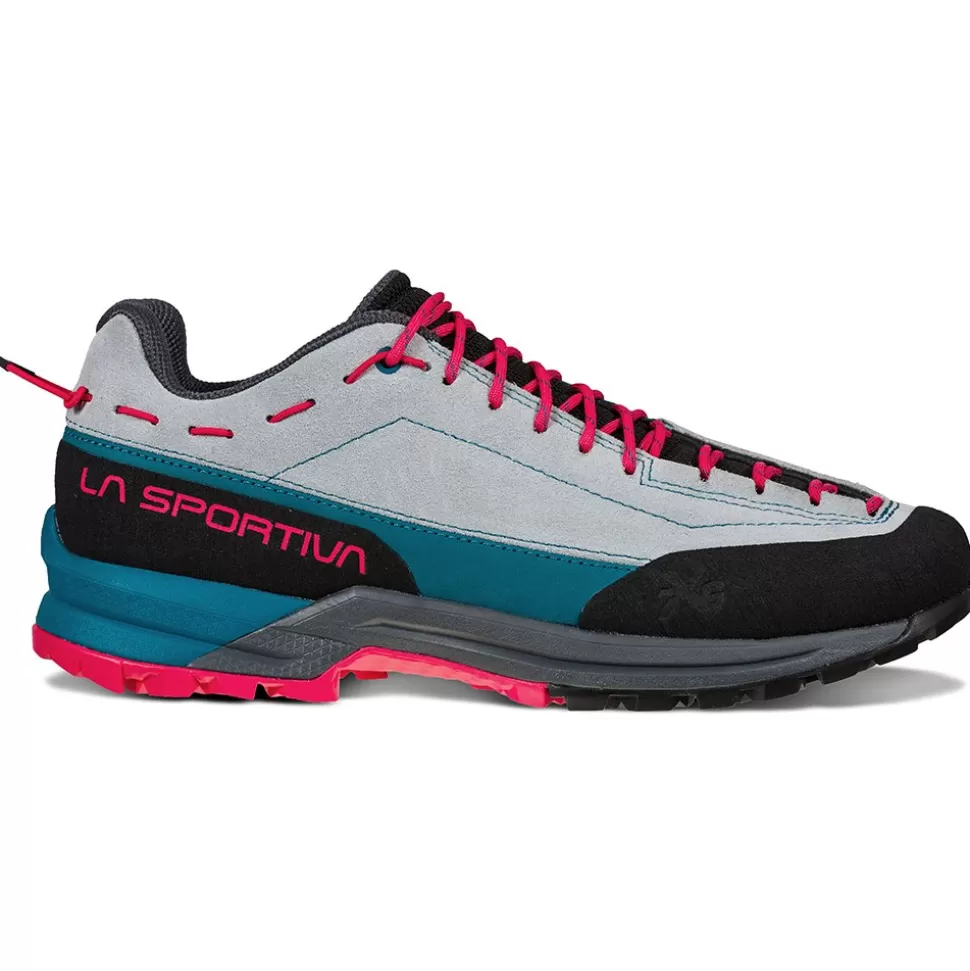 Sale | Approach^La Sportiva TX GUIDE LEATHER WOMENS Grey/Cherry Tomato